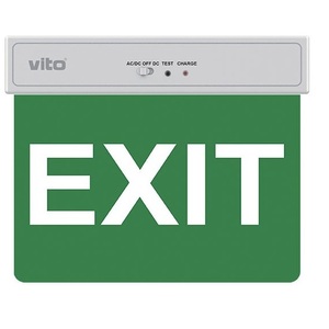 Panneau de sortie Vito, éclairage d'urgence LED 2W, lumière blanche froide 6500K - Product Image 3