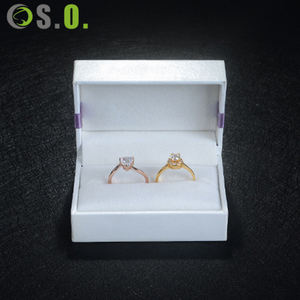 Caja de Cartón Blanca Económica con Logotipo Personalizado para Empaque de Joyería, para Anillos, Colgantes, Pulseras, Brazaletes, Collares, Aretes - Product Image 5