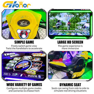 Machine d'arcade de jeu vidéo de course <span class=keywords><strong>moto</strong></span> FF <span class=keywords><strong>Moto</strong></span> Racing Indoor Machine Twins, simulateur de conduite Super <span class=keywords><strong>Bike</strong></span> 2 Speed Motor Racing <span class=keywords><strong>Game</strong></span> Machine 600W 400KG - Product Image 5