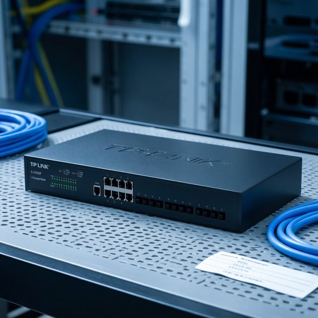 TL-SG5820F Full Gigabit Layer-3 Managed Switch 12SFP+8GE RJ45/SFP