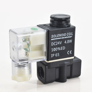 2P025 2/2路1/8英寸2P025-06 110V 220V交流12V 24V DC电动空气迷你气动电磁阀正常制造商 - Product Image 3