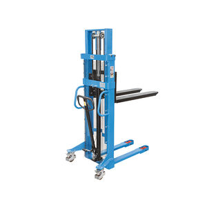 Elevador de paletas Fervi 0143/25 con freno y pedal de elevación 0,8-1 tonelada - Product Image 1