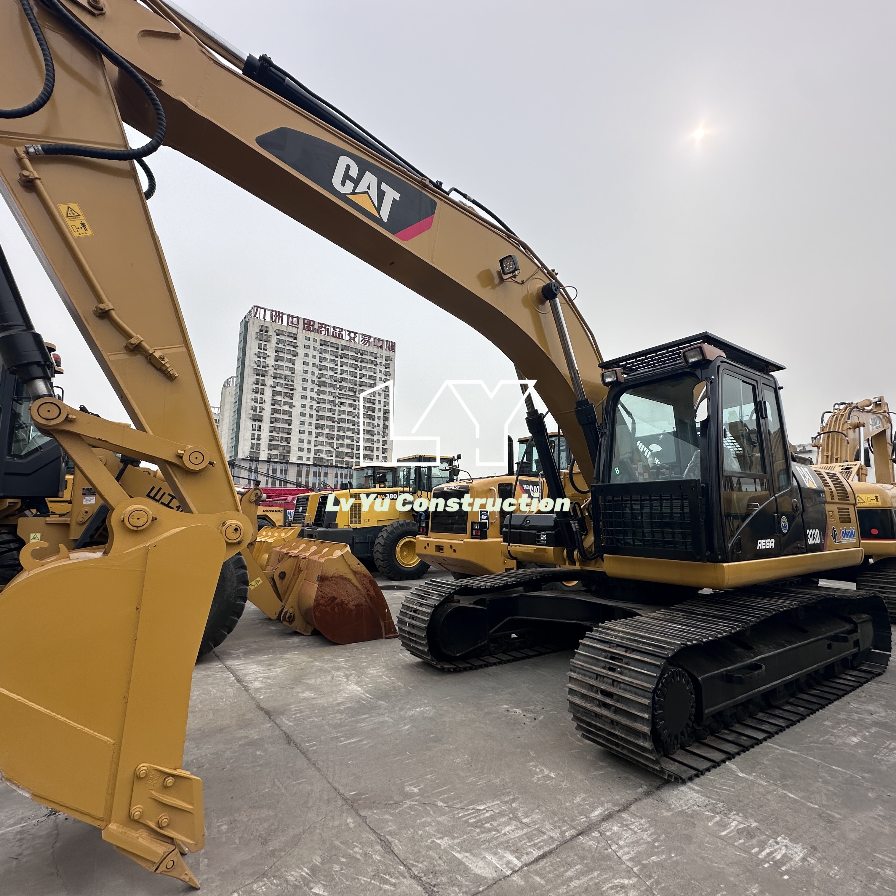 Хорошее состояние, подержанный экскаватор Carter 320d экскаватор Cater 320d2 гусеничный экскаватор для продажи