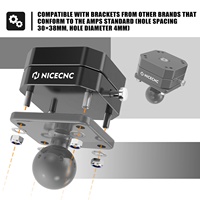 Support universel AMPS de montage GPS rotatif pour moto NICECNC pour KTM EXC SX XCW Beta RR Husqvarna TE FE FX GasGas EC