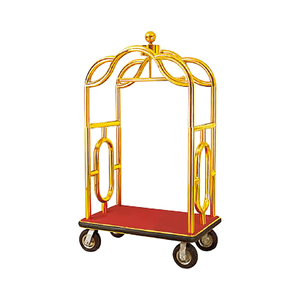 Carrito cuadrado para el vestíbulo, carrito de equipaje, servicio de <span class=keywords><strong>Apple</strong></span>, carritos de equipaje, Holiday Village, habitación de invitados, carrito, suministros para Hotel, carritos - Product Image 2