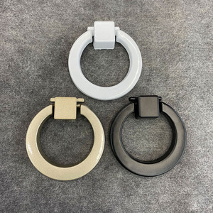 Modern Simple Aluminum <b>Single</b>-Hole Drawer Cabinet Dresser <b>Wardrobe</b> Handles & Pull Rings Easy Installation for Kitchen Furniture - Product Image 4