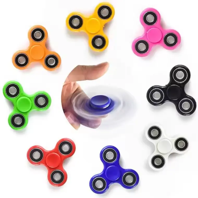 Hot Custom Fidget Finger Spinner Aanpassen Logo Stress Relize Fidget Speelgoed Voor Autisme