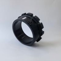 Bride électrofusion HDPE PE100 SDR11 SDR17 surface lisse pour entrepreneurs en projets d'irrigation, tailles DN personnalisées