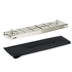 Brochetas Reutilizables Personalizables de Acero Inoxidable 304, Soporte para Pescado para Barbacoa y Tabla para Salmón, Cocina al Aire Libre - Product Image 3