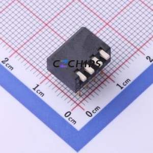 DSPV04LHGET DIP Switch Through hole Component (THT) Switch Piano Key Single Pole Single Throw 4 2.54mm - Product Image 1