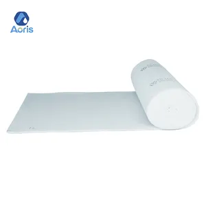Filtro de techo de filtración de aire de tamaño personalizado de fábrica calificada medios de filtro de aire de efecto primario blanco de algodón