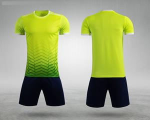 男女短袖快干透气涤纶优质面料比赛训练足球服 - Product Image 6