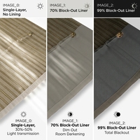 Cortinas Tejidas Naturales Personalizadas, Persianas Romanas Inalámbricas Ecológicas que Bloquean el Sol, Perfectas para Villas de Lujo y Proyectos Hoteleros