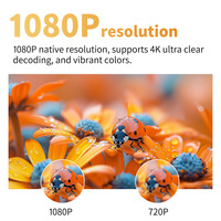 Projecteur Q7 Android 9 avec mise au point automatique, Full HD 1080P, projecteur vidéo LCD, home cinéma, KTV