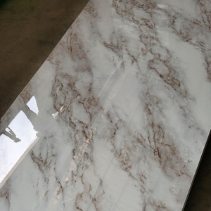 Chất lượng cao Thiết kế hiện đại PVC tấm đá cẩm thạch đá cẩm thạch thay thế Bảng điều khiển <span class=keywords><strong>UV</strong></span> Sheets - Product Image 5