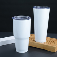 Vente en gros de gobelets isothermes portables décontractés en acier inoxydable 304 de 20 oz pour la maison, avec isolation sous vide et sublimation à chaud