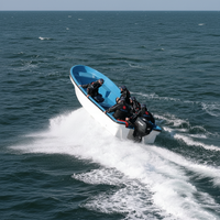 Nouveau bateau de pêche en fibre de verre Grandseaboat -700 7m certifié CE
