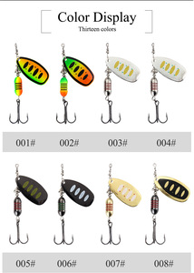 <span class=keywords><strong>Leurre</strong></span> cuillère métallique 18g avec hameçon triple pour la pêche en mer ou en rivière de la truite, du <span class=keywords><strong>brochet</strong></span> et du bar, leurres <span class=keywords><strong>spinner</strong></span> ISCA - Product Image 2