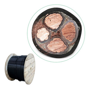 สายเคเบิล YJV <span class=keywords><strong>2</strong></span> <span class=keywords><strong>3</strong></span> 4 5คอร์16 25 35 50สแควร์คอร์ทองแดงสายไฟแรงต่ำ - Product Image 1