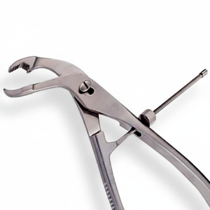 Instrumento médico, instrumentos quirúrgicos ortopédicos veterinarios, fórceps de sujeción de huesos con mordazas redondas para cirugía grande, incluyendo - Product Image 1