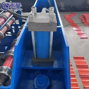 Équipement mécanique pour la fabrication de tôles d'acier ondulées anti-sismiques à double couche dans les zones seismiques - Product Image 3