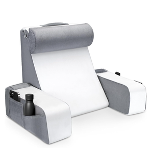 उन्नत समायोज्य बैक गर्दन समर्थन तकिया के साथ उन्नत समायोज्य गर्दन समर्थन तकिया और चल हेडरेस्ट रीडिंग तकिया - Product Image 1