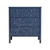 Gabinete decorativo Muebles para el hogar para sala de estar Decoración tibetana pintada Muebles vintage Armario Mueble de TV de madera maciza