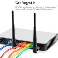 Cat8 kabel Ethernet luar ruangan & dalam ruangan 2000Mhz RJ45 tahan cuaca SFTP UV Modem PC peralatan komunikasi serat optik