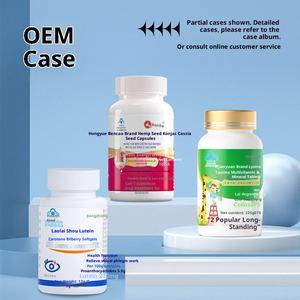 תוספי תזונה צמחיים בהתאמה אישית של יצרן ציוד מקורי (OEM) עם מכסה כחול, לירידה במשקל, L-קרניטין, תמצית עלי לוטוס, 30 גרגירים, משפרים את צפיפות העצם, למבוגרים - Product Image 5