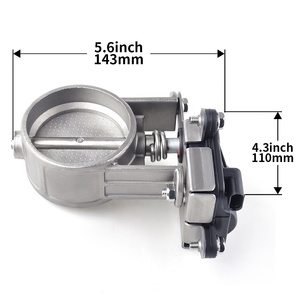 Bộ van điều khiển khí thải điện 2/2.36/2.5/2.75/3 inch có nút chuyển đổi, van điều khiển khí thải có khả năng kín tuyệt vời - Product Image 4