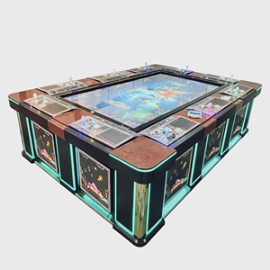 Máquina de juego arcade Ocean King 4 Panda de 100 pulgadas, súper lujosa, grande, para adultos, con juego de disparos de peces, 10 asientos, en venta. - Product Image 1