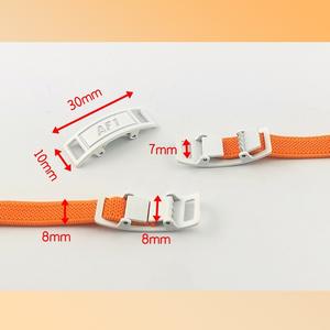 8MM 2025 lacets de chaussures sans cravate lacets sans attaches lacets élastiques Sneaker enfants adultes lacet plat élargi pour chaussures - Product Image 3