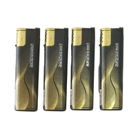 Briquet électronique en plastique à flamme jet coupe-vent, haute qualité, prix abordable, vente en gros d'usine OEM, idéal pour les cadeaux d'affaires