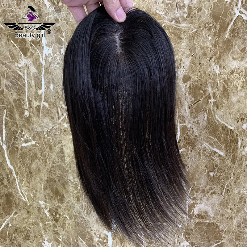 Beauty Girl Virgin Hair Vendor Hot Sell Natural Indian Remy Human Hair Clips In Silk Top Hair Bangs