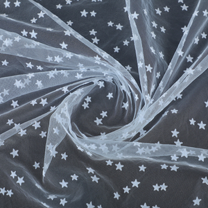 Nhà Máy Chuyên Nghiệp Tùy Chỉnh Thiết Kế Chống Tĩnh Trọng Lượng Nhẹ Đổ Xô Năm Hình Giác Nylon Lưới Vải 100% Nylon Cho Bé Trai Cô Gái - Product Image 2