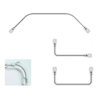 Fournisseurs en gros d'accessoires pour rails de rideaux motorisés silencieux à poulie incurvée pour rideaux intelligents Gardens