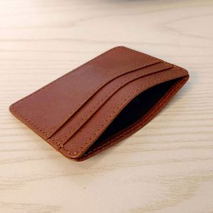 Portefeuille porte-cartes de crédit et de visite en cuir PU avec logo personnalisé, protection RFID premium - Product Image 5