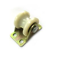 Galet de guidage en nylon en forme de V avec alésage de 30 mm et diamètre de pas de 100 mm, OEM pour l'ingénierie de construction