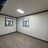 Rumah Prefabrikasi Sayap Ganda 20ft 30ft 40ft Langsung dari Pabrik, 1-4 Kamar Tidur dengan Denah Lantai Kustom, Rumah Kontainer Modular yang Dapat Diperluas