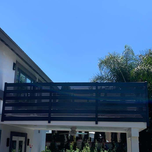 Ngoài trời Tùy chỉnh miễn phí bảo trì nhôm vườn hàng rào tấm để bán nhà sản xuất - Product Image 2