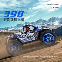 144018 Véhicule tout-terrain électrique à quatre roues motrices Jouet 1/14 Voiture RC cool avec lumières
