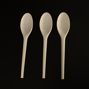 Cucharas Compostables CPLA, Cubiertos Desechables Biodegradables, Cuchara Desechable para Helados y Paletas, Suministro al por Mayor para Tiendas - Product Image 5