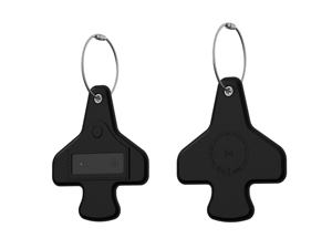 Etiqueta de Equipaje Rastreable con Forma de Avión, de Cuero PU, Compatible con Apple Find My - Product Image 3