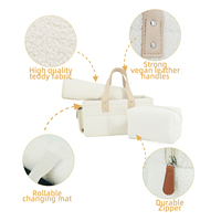 Sac à dos à langer portable multifonctionnel pliable avec grande capacité de rangement pour table à langer