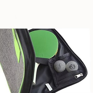 Bolsa para Raqueta de Tenis de Mesa, Funda Personalizada para Raqueta de Tenis de Mesa, Acolchada para una Protección Máxima, para 2 Raquetas y 2 Pelotas - Product Image 5