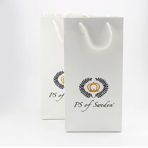 Bolsa de regalo de papel con logotipo personalizado de la mejor calidad y nuevo diseño al por mayor - Product Image 1