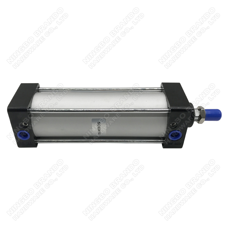 Mini Pneumatic Slide Table Cylinder - 16mm Bore × 60mm Stroke Linear Guide Air Cylinder