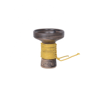 Vente en gros pas cher lot en stock tasses à narguilé à un trou bols à chicha tête en céramique pour shisha