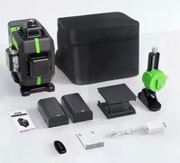 Niveau laser infrarouge haute précision Borka 12 lignes/16 lignes avec lumière verte et nivellement automatique