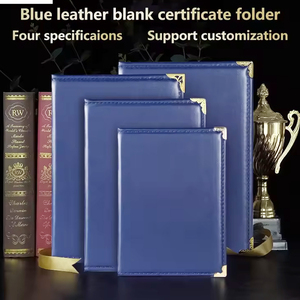 Copertina del Diploma di laurea imbottita in similpelle personalizzata in fabbrica formato <span class=keywords><strong>A4</strong></span> - Product Image 5